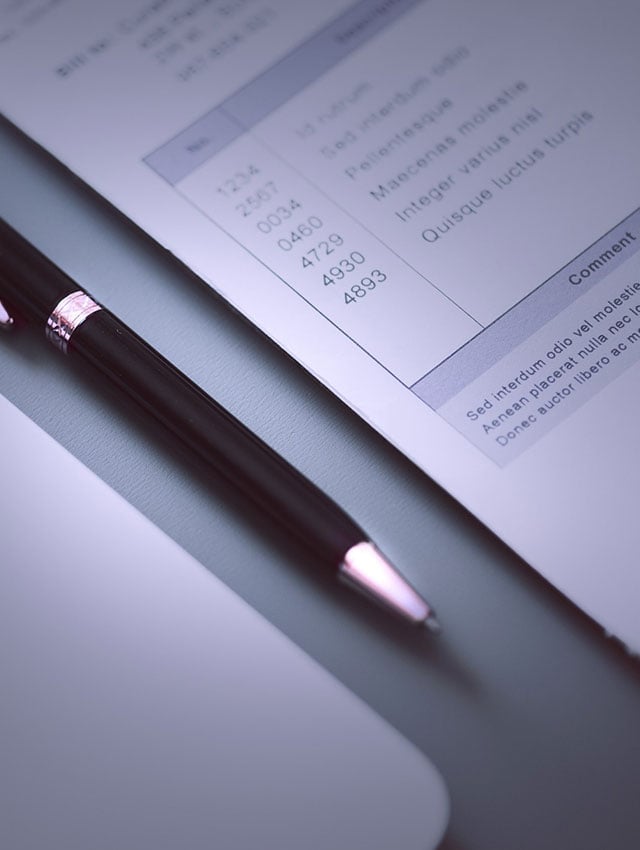 Stock Invoice Image
